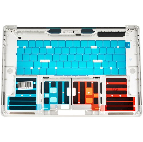 Верхня кришка ноутбука Apple A1990 (2018), срібляста, Big Enter