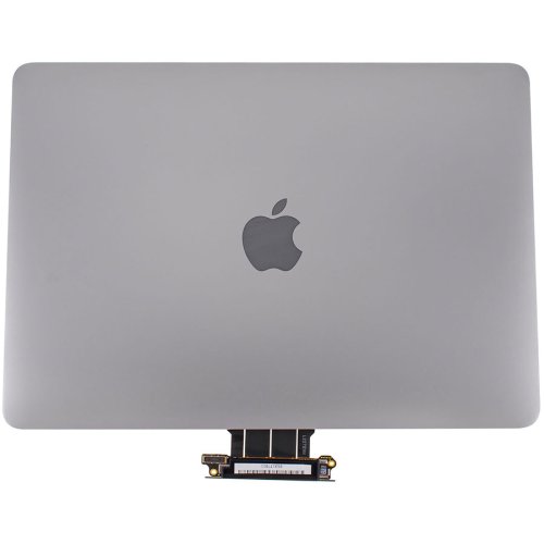 Кришка з матрицею в зборі Apple A1534 (2016–2017) Space Gray, AASP Original
