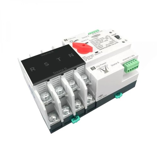 Автоматичне введення резерву (АВР) TOMZN TOQ5-100/4P, 3-фазний, 100А