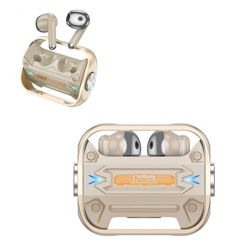 Бездротові навушники HOCO EW55 Trendy TWS, BT, ігрові, Gold (6942007605212)