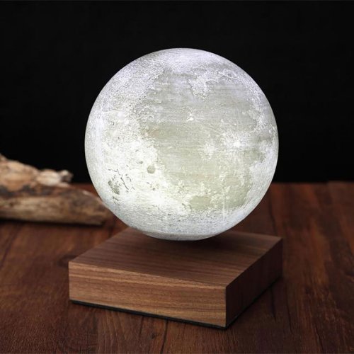 Левітуючий декоративний світильник-нічник «Місяць» (куля)