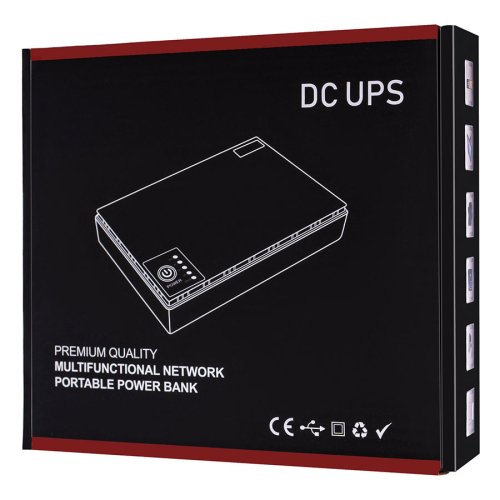Міні UPS TTN DC1036P 12000 mAh для Wi‑Fi роутера, DC безперебійник