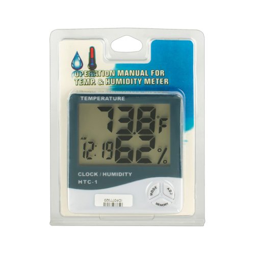 Цифровий термометр-гігрометр HTC-1 для дому: температура й вологість