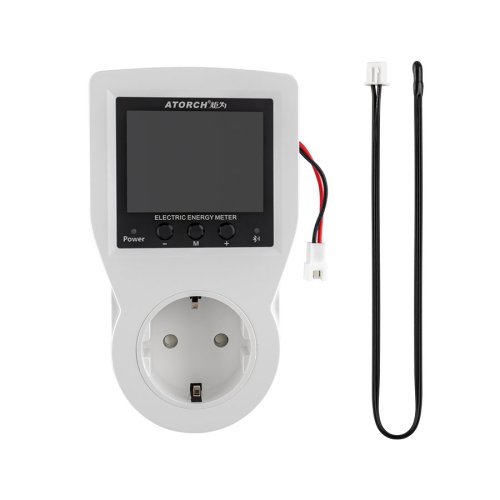 Смарт-розетка ATorch S1-WiFi 220V 16A з лічильником електроенергії та ваттметром