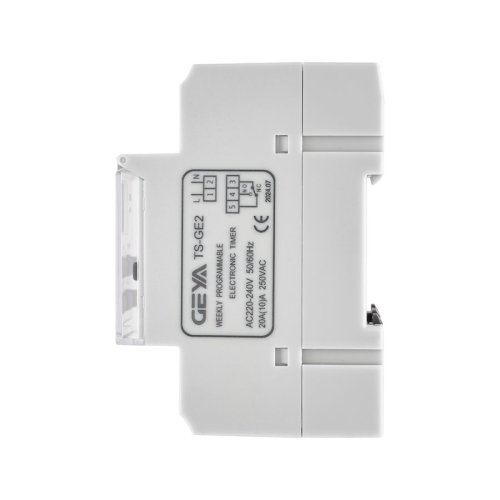 Тижневий таймер Geya TS-GE2 на DIN-рейку, 20A