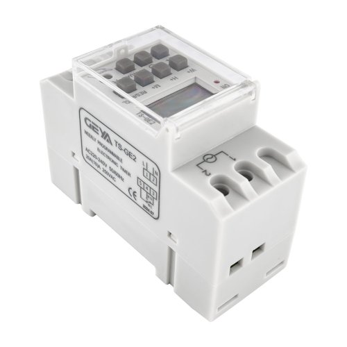 Тижневий таймер Geya TS-GE2 на DIN-рейку, 20A