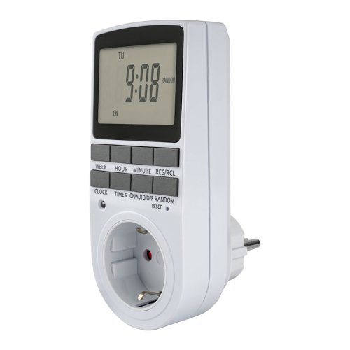 Електронний цифровий тижневий таймер у розетку Open Electric OPTM02
