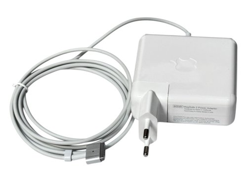 Блок живлення Apple для ноутбука 20V 4.25A 85W MagSafe 2, квадратний, з вилкою