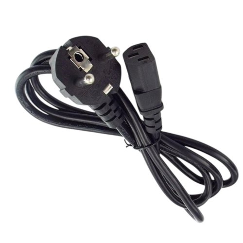 Мережевий кабель живлення 220V з роз’ємом IEC C13, довжина 1,2 м