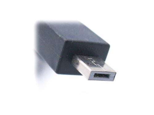 DC-кабель miniUSB (прямокутний) для ASUS X205T, C201, 33/40/45/60W, 1.2 м, від БЖ до ноутбука