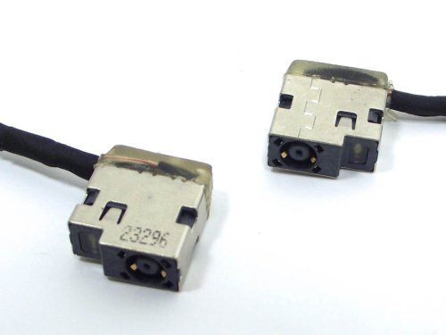 Розʼєм живлення для ноутбука HP 15-AC, 15-AF, 15-AY, 15-BA, 15-BN (4.5*3.0+Pin) з кабелем 185мм