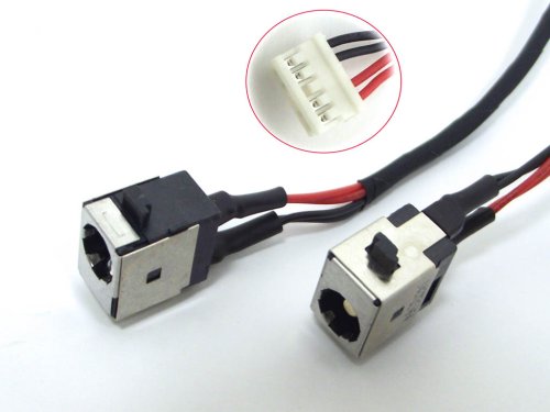 Роз’єм живлення для ноутбука ASUS K450/A450J/X450J/F450J, серії K450/K450CA/A40J/A45J/A450/A450C/A450V 5.5×2.5 з кабелем