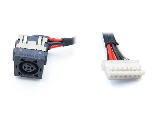 Розʼєм живлення PJ814 для Dell Latitude E6520 020NP9 (7.4×5.0, центральний пін) з кабелем