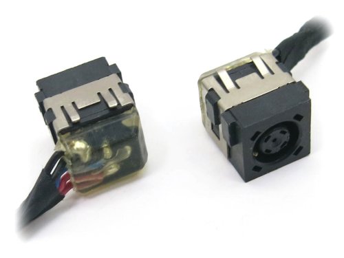 Розʼєм живлення PJ814 для Dell Latitude E6520 020NP9 (7.4×5.0, центральний пін) з кабелем