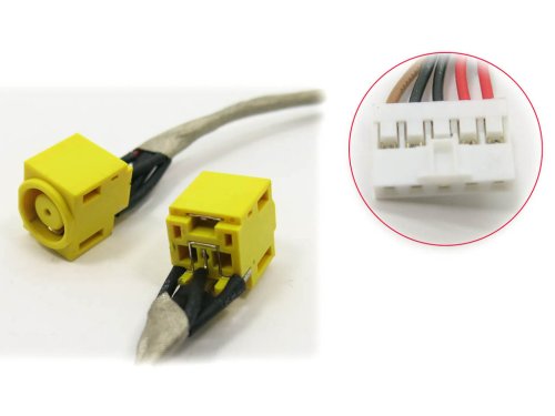 Розʼєм живлення для Lenovo IdeaPad V580/V580A/V580C/B590/V590 (7.9×5.5+Pin) з кабелем