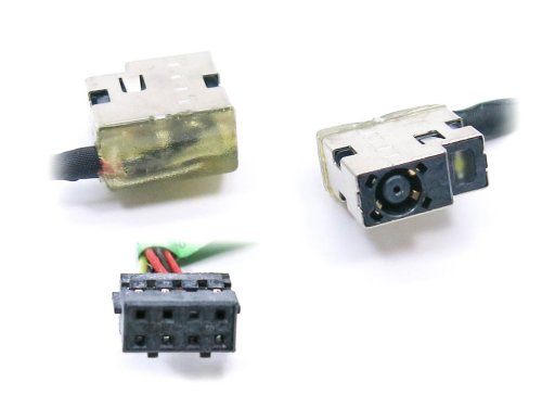 Розʼєм живлення для ноутбука HP Envy 15-J, 15-R, 15-G (4.5×3.0+Pin) з кабелем