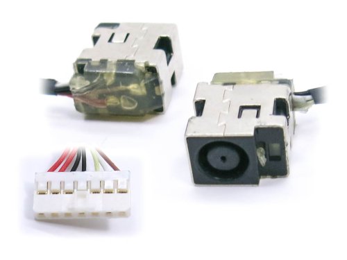 Розʼєм живлення ноутбука HP Pavilion DM4, DV3-4000, DV4-4000, DV4T-4100, DV4T-4200, CQ32 з кабелем (7.4*5.0, центр. пін)