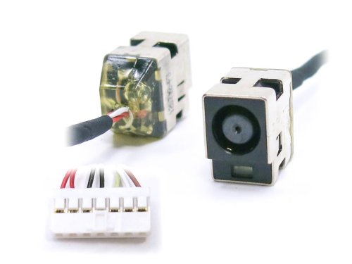 Роз’єм живлення для ноутбука HP Pavilion DV5-2000 Series 7.4×5.0 (central pin) з кабелем