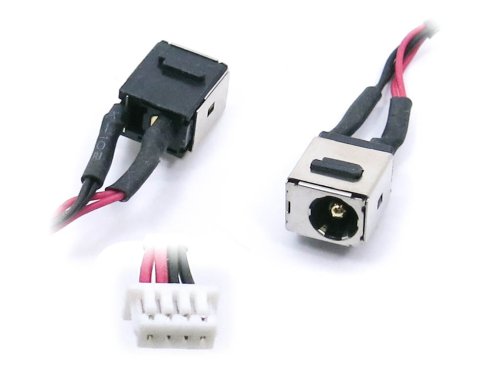 Розʼєм живлення (DC Jack) Lenovo IdeaPad S10-2, S10-3C DC301007100 5.5×2.5 з кабелем