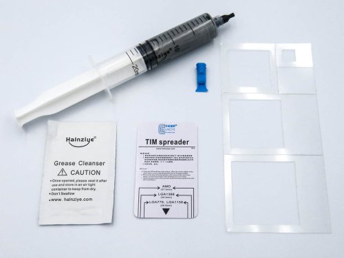 Термопаста Halnziye HY-P7 Carbon Gray, шприц 30 г, теплопровідність 7.35 Вт/м·К