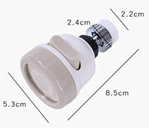 Насадка-аератор на кран 360°: гнучка, на змішувач, для економії води