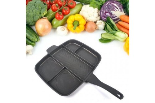 Сковорода Magic Pan 5-в-1 з секціями для одночасного смаження кількох страв