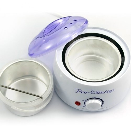 Воскоплав баночний PRO-WAX 100 з терморегулятором, для воску в банці/гранулах/таблетках, 400 мл