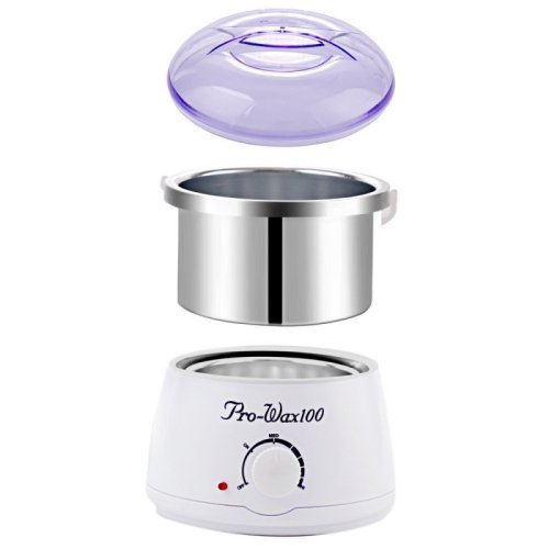 Воскоплав баночний PRO-WAX 100 з терморегулятором, для воску в банці/гранулах/таблетках, 400 мл