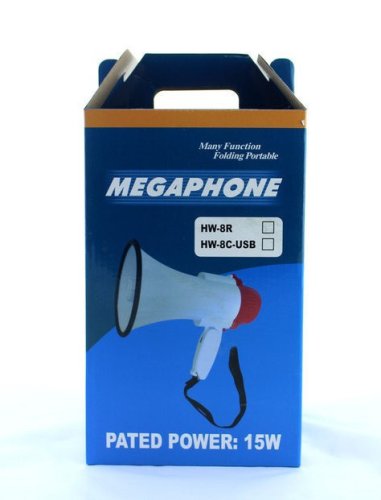 Мегафон MEGAPHONE HW 8C — ручний складний гучномовець-рупор