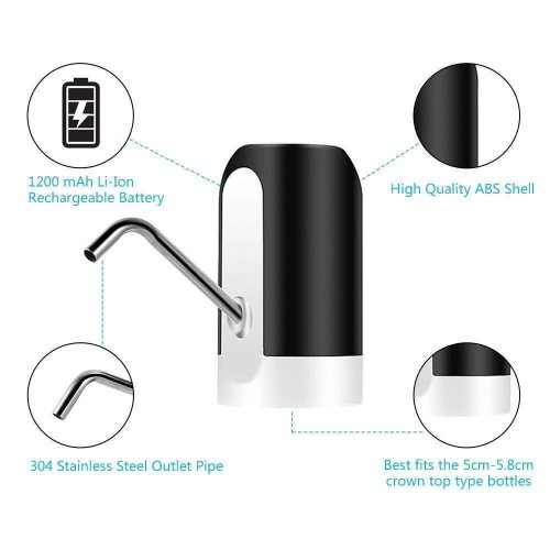 Сенсорна помпа-диспенсер CLEANING PUMP для бутля/кулера (насадка на пляшку)