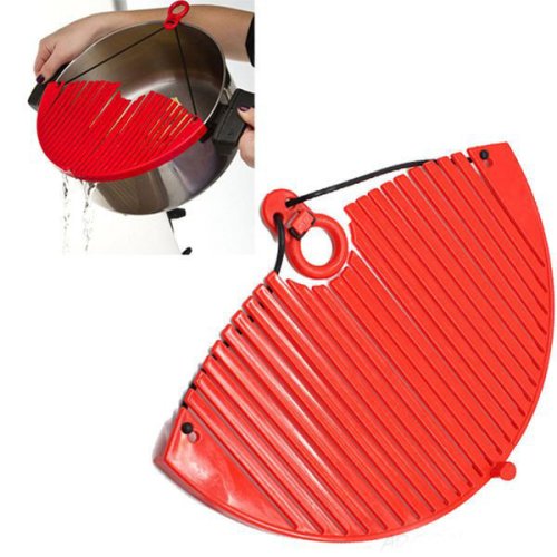 Універсальний друшляк-накладка для зливу води BETTER STRAINER — сито/ситечко