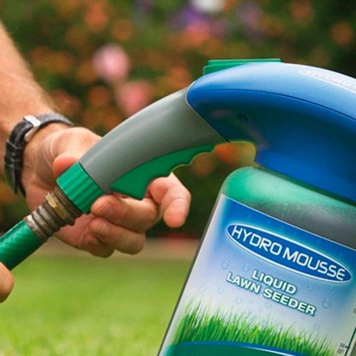 Hydro Mousse рідкий газон: розпилювач для гідропосіву та штучного озеленення