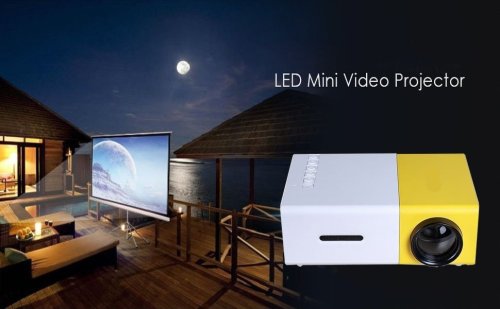 Портативний мультимедійний міні‑проектор YG‑300 для дому (домашній кінотеатр)