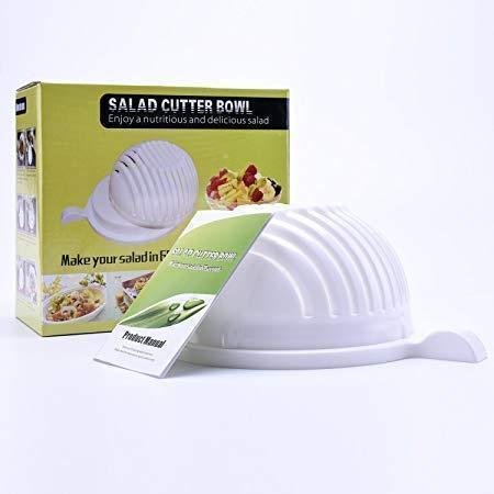 Салатниця-овочерізка Salad Cutter Bowl для швидкого шаткування овочів і салатів