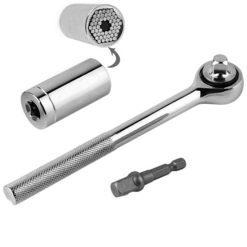 Універсальна насадка-головка Gator Grip для ручного гайкового ключа (самозатискна)