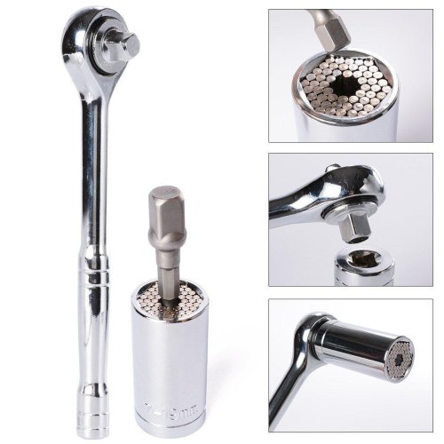 Універсальна насадка-головка Gator Grip для ручного гайкового ключа (самозатискна)