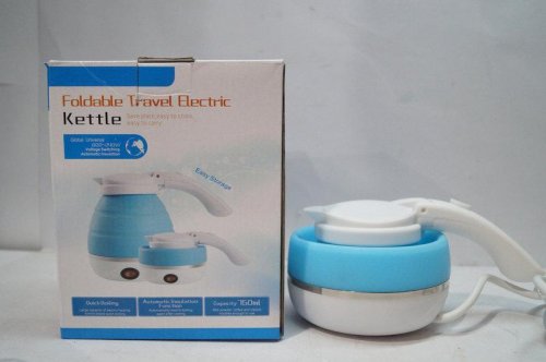 Портативний складний електрочайник Foldable Kettle із силікону (електричний чайник)