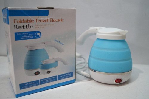 Портативний складний електрочайник Foldable Kettle із силікону (електричний чайник)