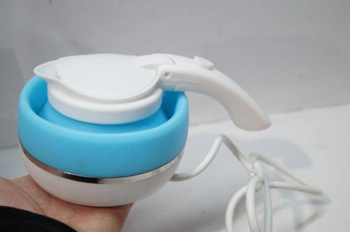 Портативний складний електрочайник Foldable Kettle із силікону (електричний чайник)