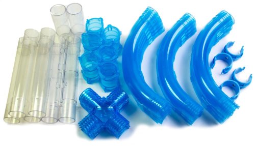 Автотрек трубопровідні гонки Chariots Speed Pipes, перегони в трубі, 37 деталей