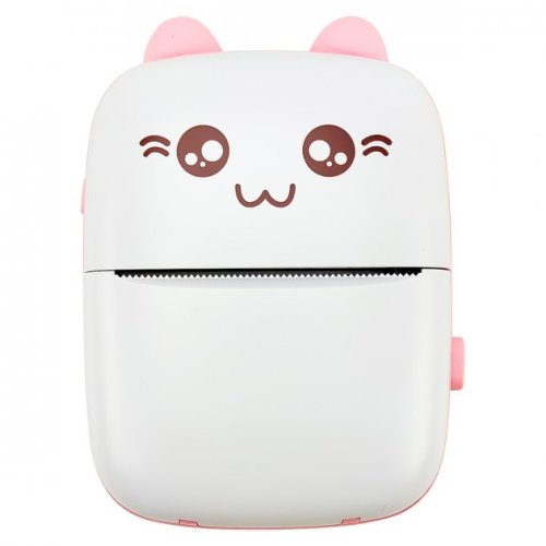 Портативний дитячий Bluetooth мініпринтер з термодруком без чорнил, Android/iOS, USB-зарядка