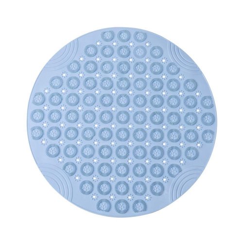 Антиковзний масажний килимок для ванної на присосках, акупунктурний ПВХ для ніг