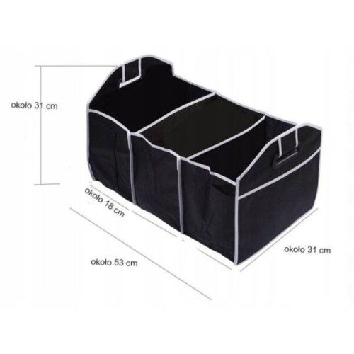 Автомобільний органайзер у багажник Car Boot Organizer — сумка з ручками для авто