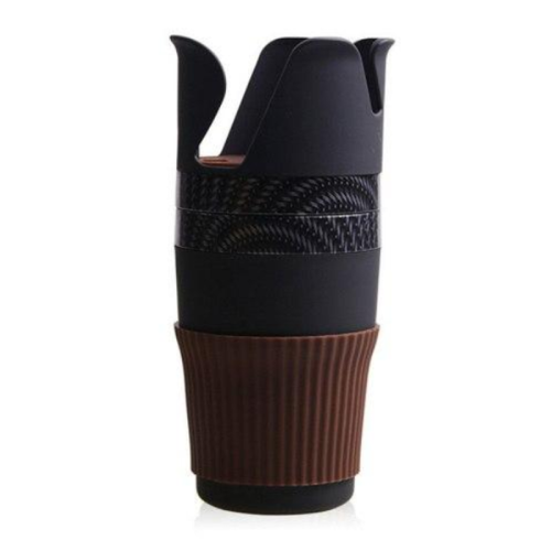 Автохолдер-підстаканник Multi Cup 5в1: тримач склянок, напоїв, телефона й аксесуарів