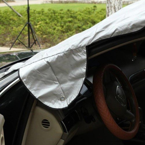 Двостороння накидка-тент на лобове скло авто: захист від пилу та зледеніння