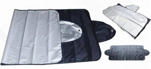 Двостороння накидка-тент на лобове скло авто: захист від пилу та зледеніння