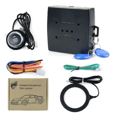 Система запуску Smart Start System з іммобілайзером: кнопка «Старт-Стоп», підсвітка, холодний старт