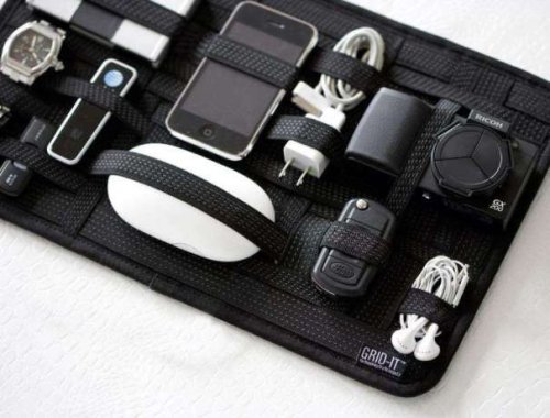 Автоорганайзер Grid-it! на козирок: багатофункціональний холдер для зберігання, чорний