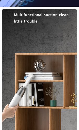 Портативний бездротовий мініпилосос для дому й авто, USB-зарядка