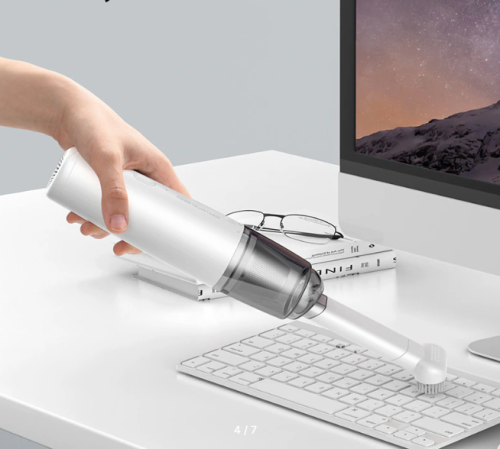 Портативний бездротовий мініпилосос для дому й авто, USB-зарядка